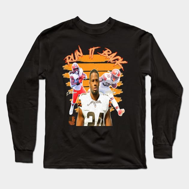 Run IT Back Long Sleeve T-Shirt by Deon_Hill_Draws